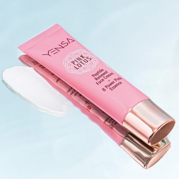NEW FULL SIZE Yensa Pink Lotus Peptide Renewal Eye Cream - Picture 3 of 16
